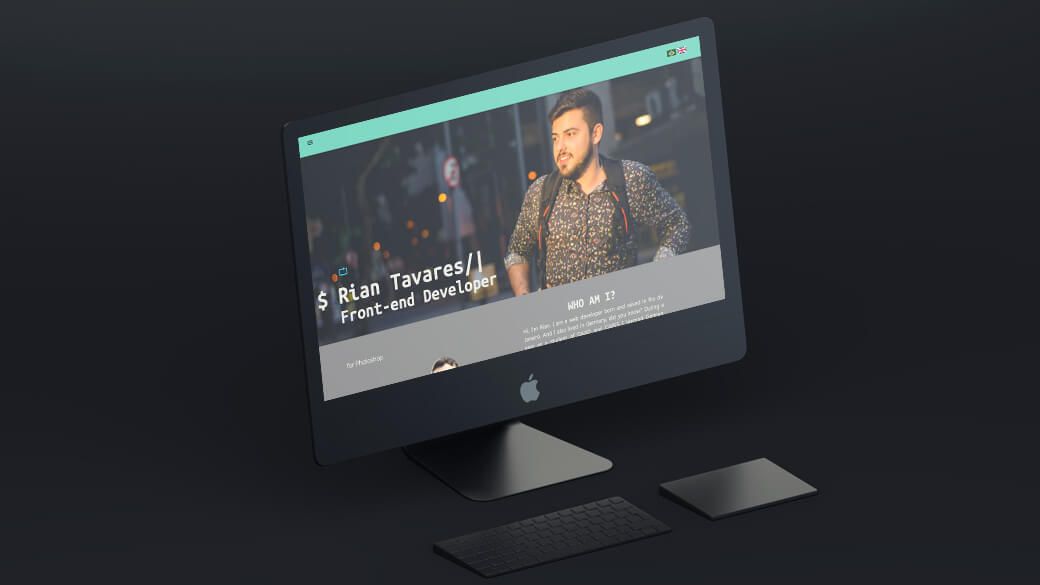 Portfólio web v1.0 Rian Tavares