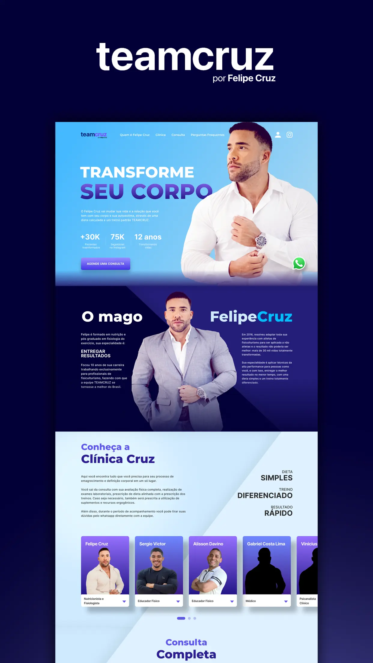 Teamcruz Website