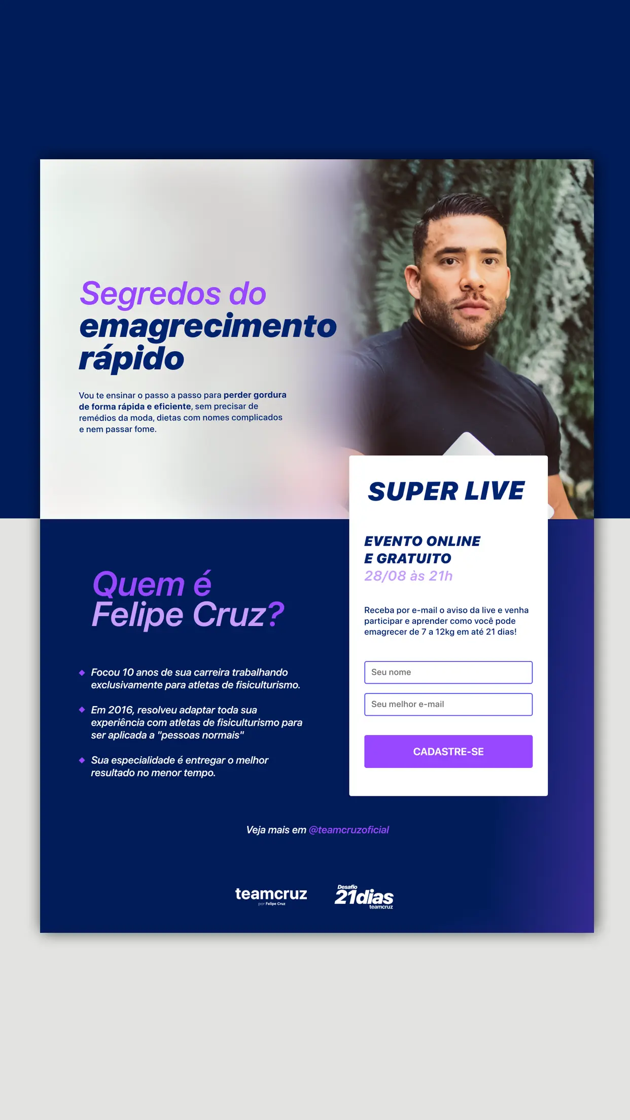 Teamcruz Hotsite